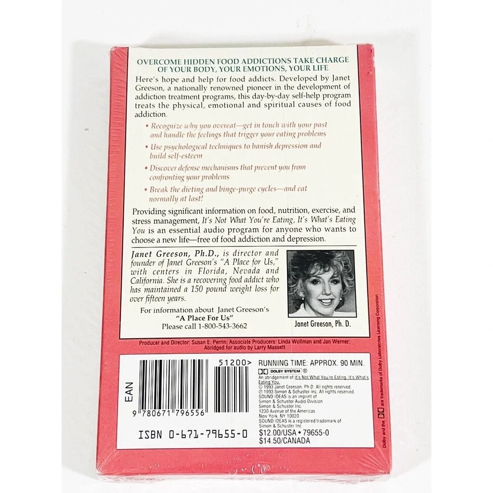 It's Not What You're Eating, It's What's Eating You-Audio Cassette-Janet Greeson